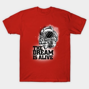 Astronaut dreams alive T-Shirt